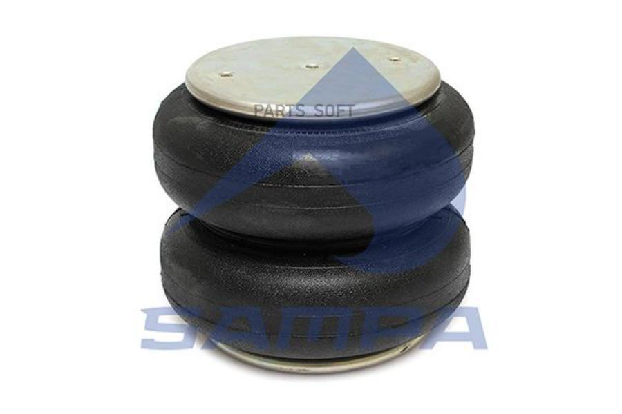 

SP 55302-2P06_пневмоподушка в сборе !2отв.M10 1отв-шт.M12 Н:2отв. М10 ROR