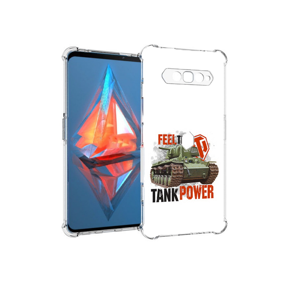 

Чехол MyPads Tocco для Xiaomi Black Shark 4 Танк (PT162389.266.169), Прозрачный, Tocco
