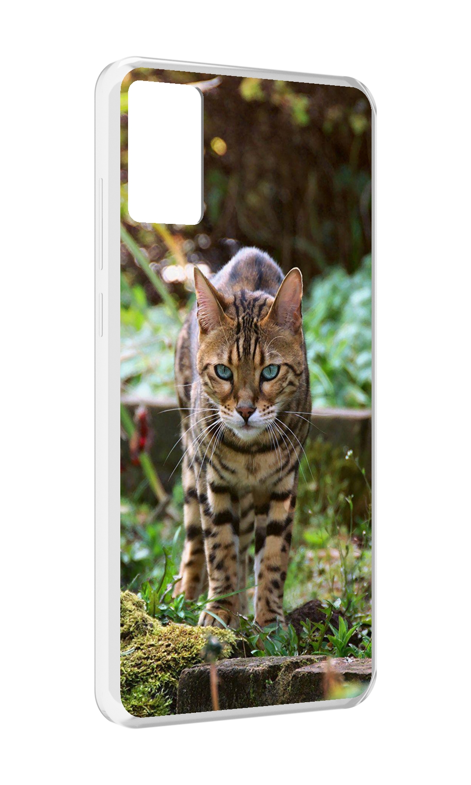 

Чехол MyPads порода кошка бенгальская для CUBOT P50, Прозрачный, Tocco