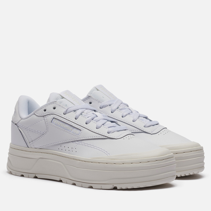 фото Кроссовки женские reebok club c double geo белые 38.5 eu