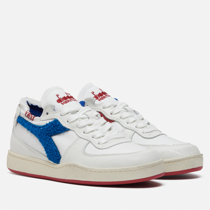 

Кроссовки женские Diadora Mi Basket Row Cut Terry белые 37 EU, Mi Basket Row Cut Terry