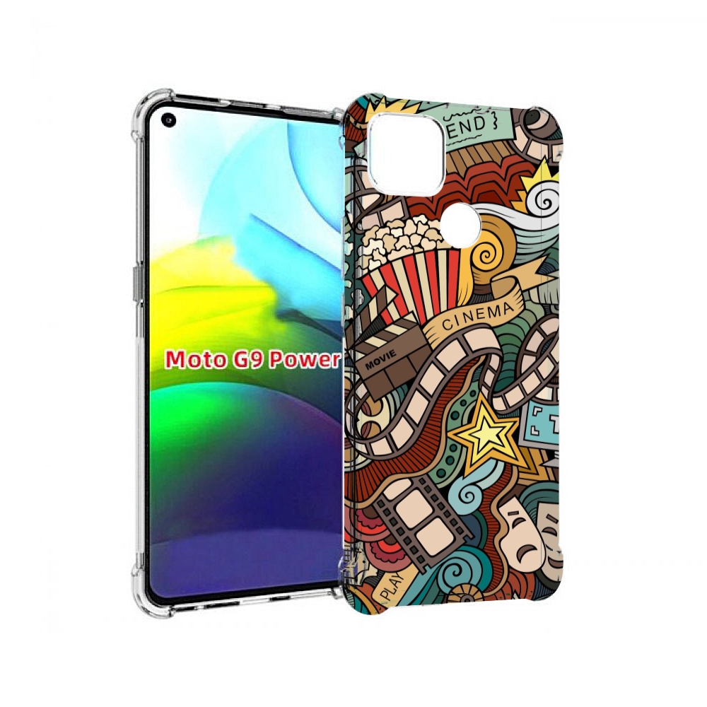 

Чехол MyPads любимое кино для Motorola Moto G9 Power, Прозрачный, Tocco