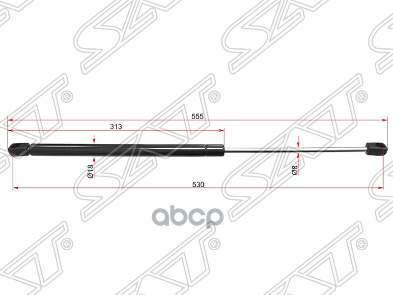 

Амортизатор Крышки Багажника Opel Astra G 98-05 (Hbk) Sat арт. ST-0132677