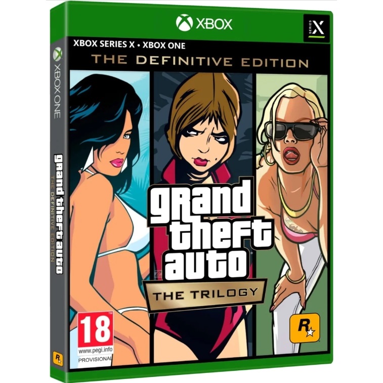 Игра Grand Theft Auto: The Trilogy - The Definitive Edition для Xbox One/Xbox Series X