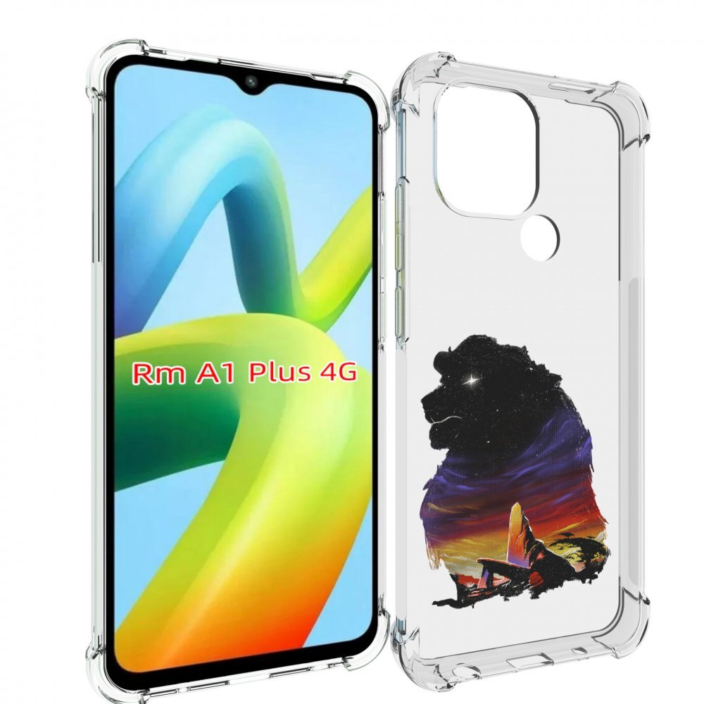 

Чехол MyPads Муфаса для Xiaomi Redmi A1 Plus +, Прозрачный, Tocco