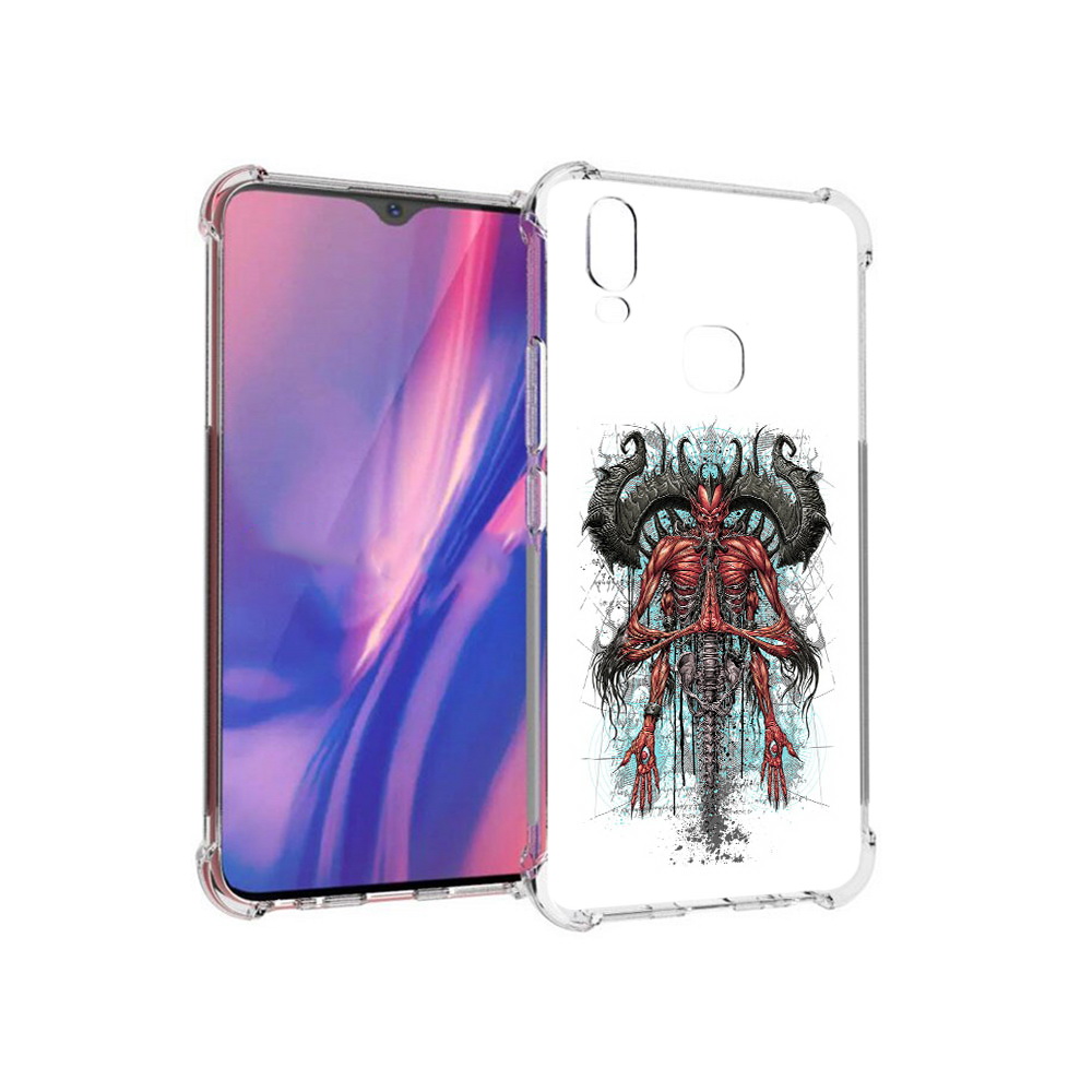 

Чехол MyPads Tocco для Vivo Y11 дьявол (PT144890.422.340), Прозрачный, Tocco