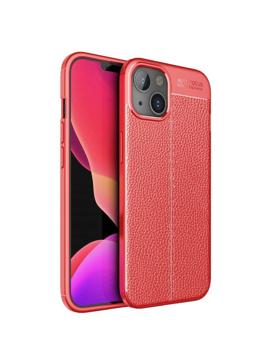 

Чехол Fibre для смартфона iPhone 13 Красный