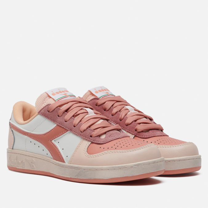 

Кроссовки женские Diadora Magic Basket Low розовые 37 EU, Magic Basket Low