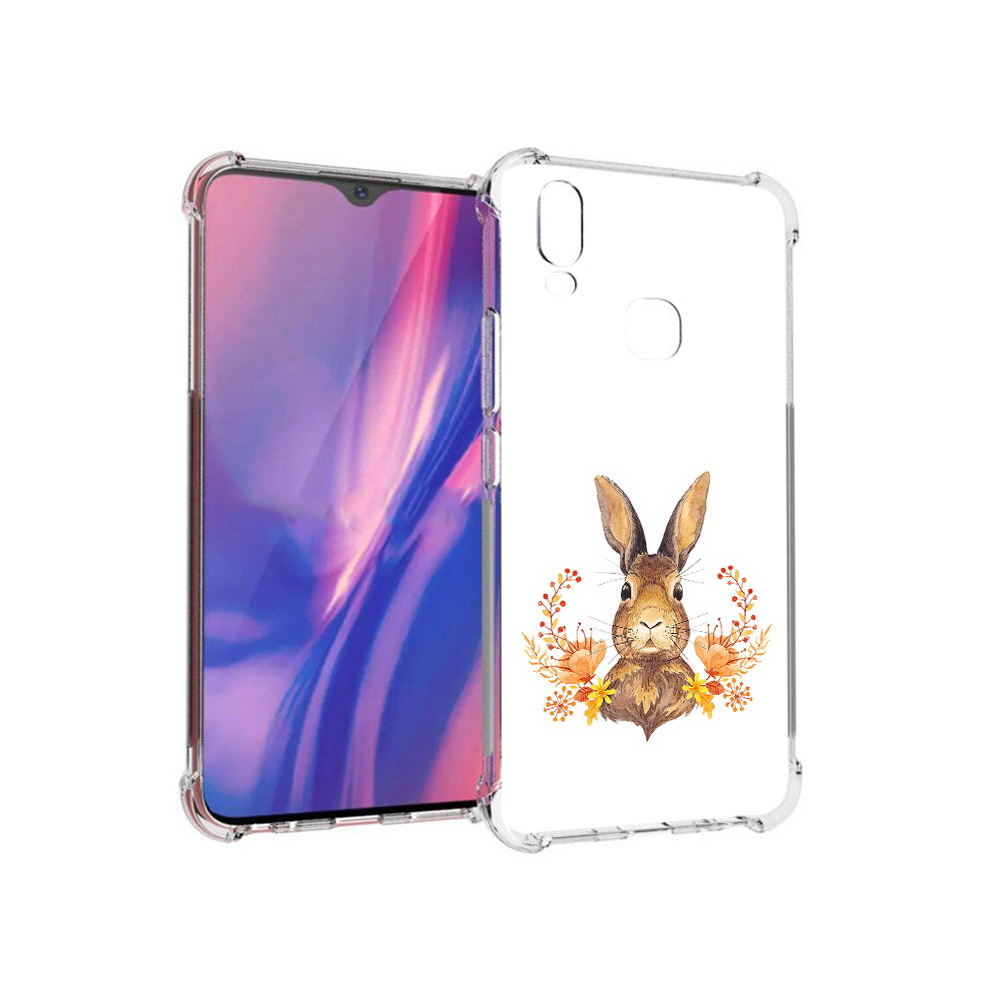 

Чехол MyPads Tocco для Vivo Y11 зайка в цветах (PT144890.422.349), Прозрачный, Tocco