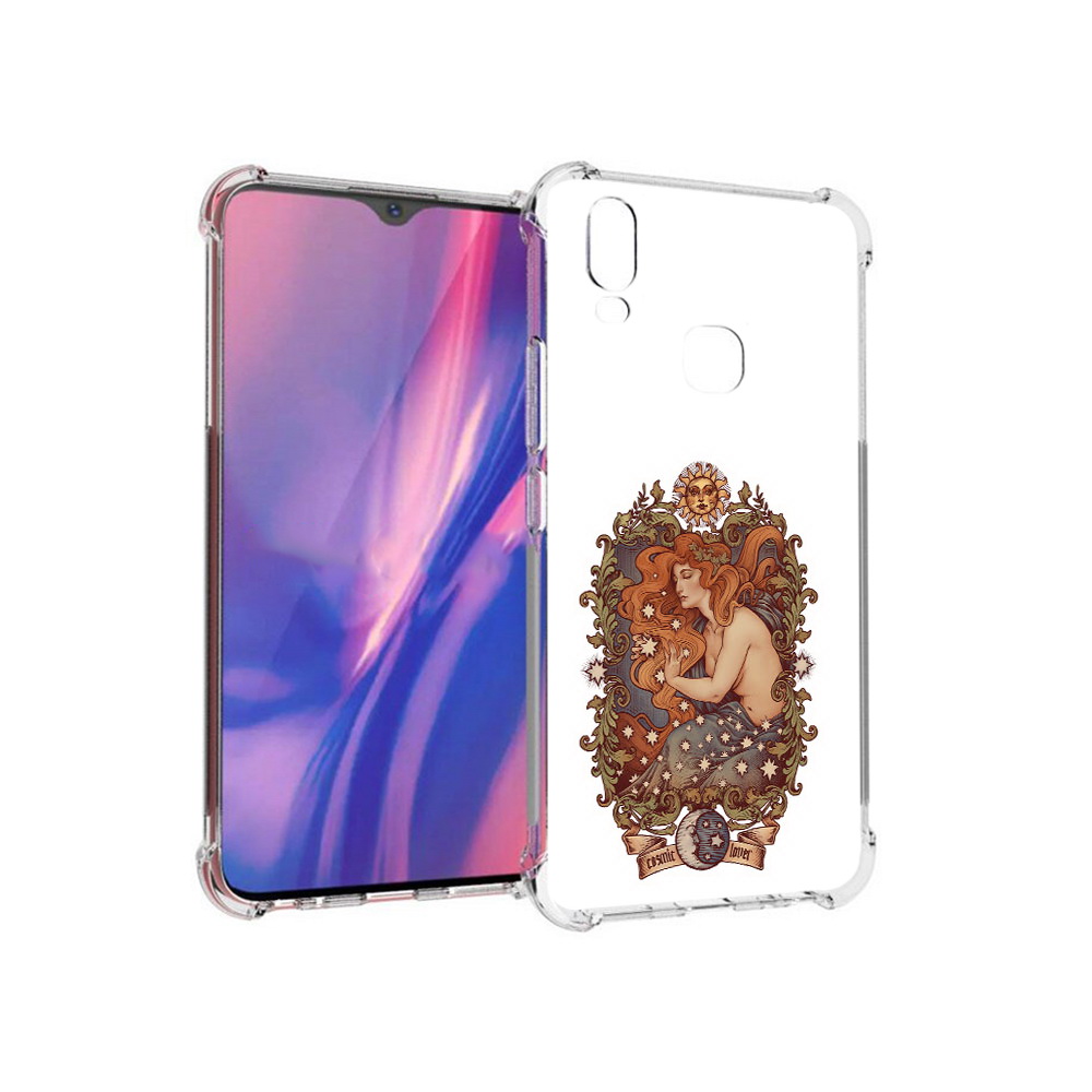 

Чехол MyPads Tocco для Vivo Y11 звездная девушка абстракция (PT144890.422.351), Прозрачный, Tocco