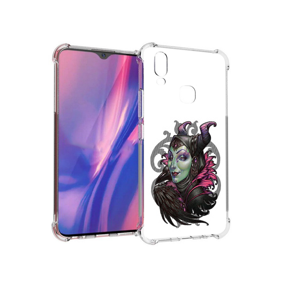 

Чехол MyPads Tocco для Vivo Y11 зеленая девушка с вороном (PT144890.422.357), Прозрачный, Tocco