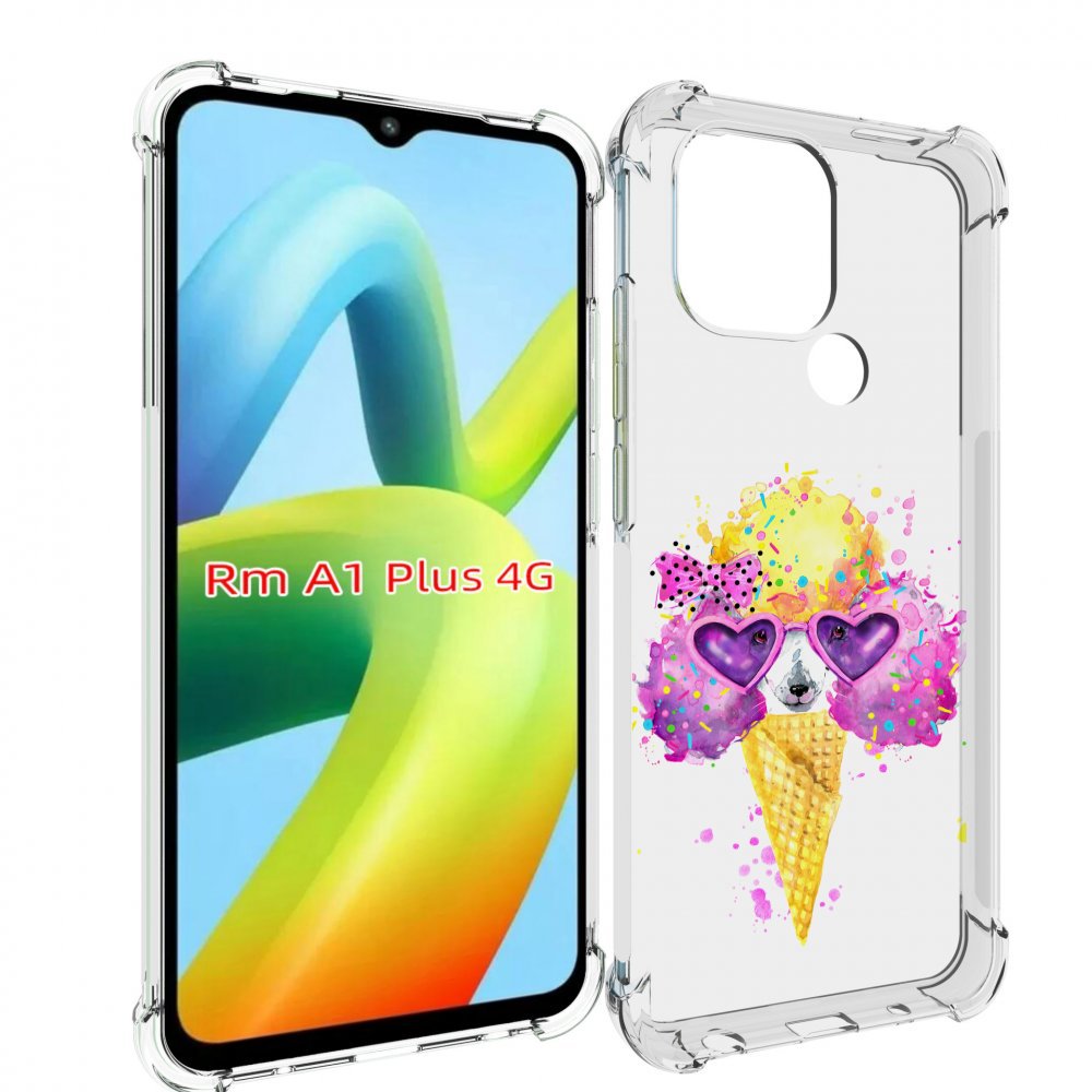 

Чехол MyPads Рожок для Xiaomi Redmi A1 Plus +, Прозрачный, Tocco