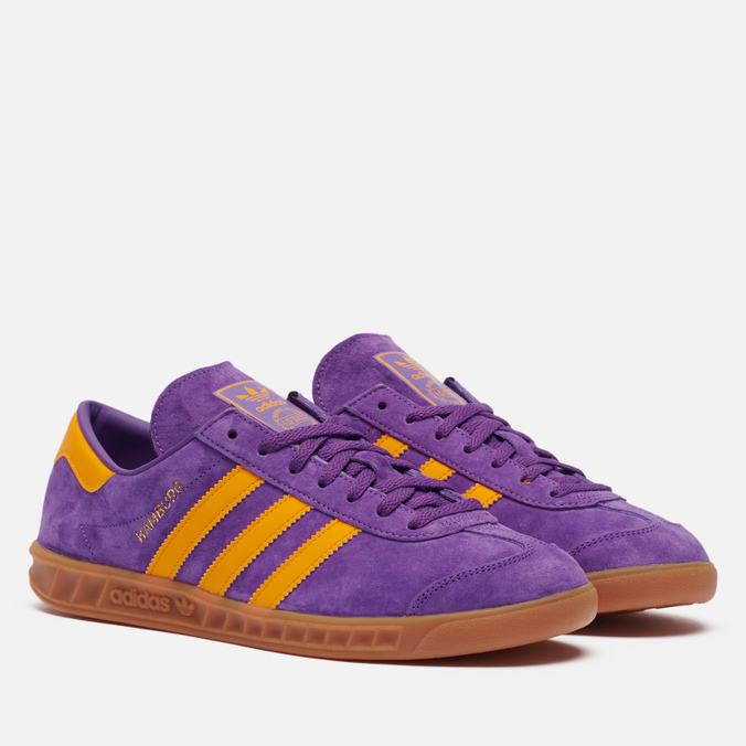 фото Кеды женские adidas hamburg фиолетовые 46 eu