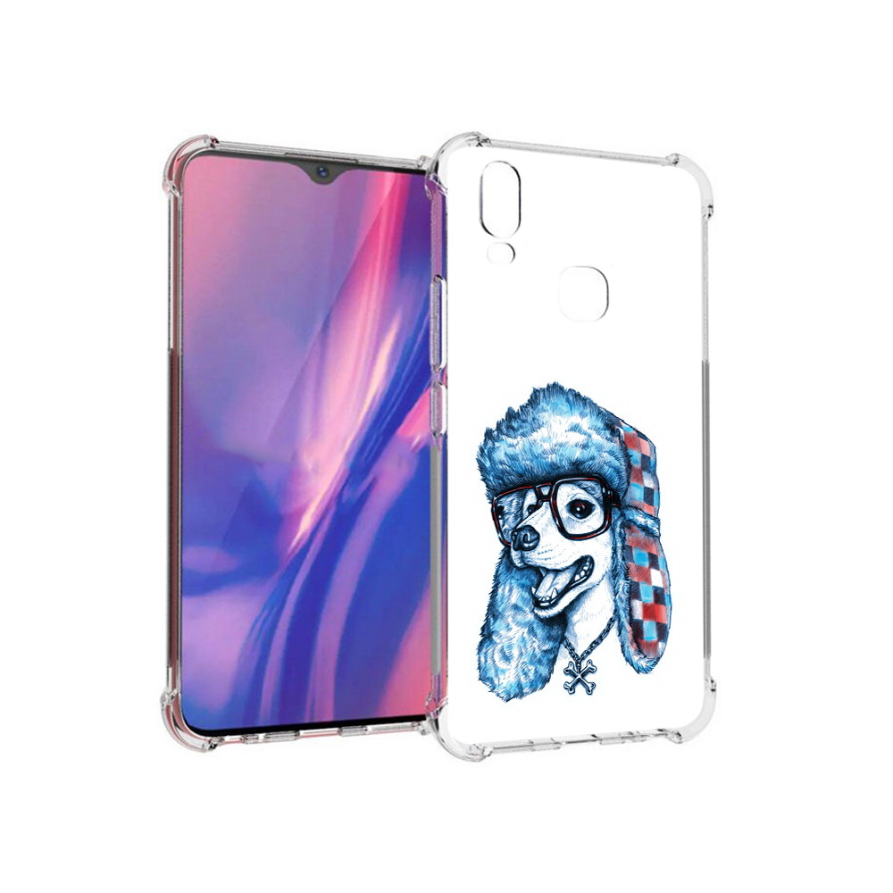 

Чехол MyPads Tocco для Vivo Y11 зимний пес (PT144890.422.362), Прозрачный, Tocco