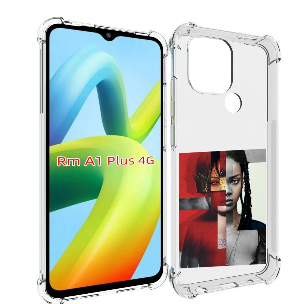 

Чехол MyPads Обложка-Рианна для Xiaomi Redmi A1 Plus +, Прозрачный, Tocco