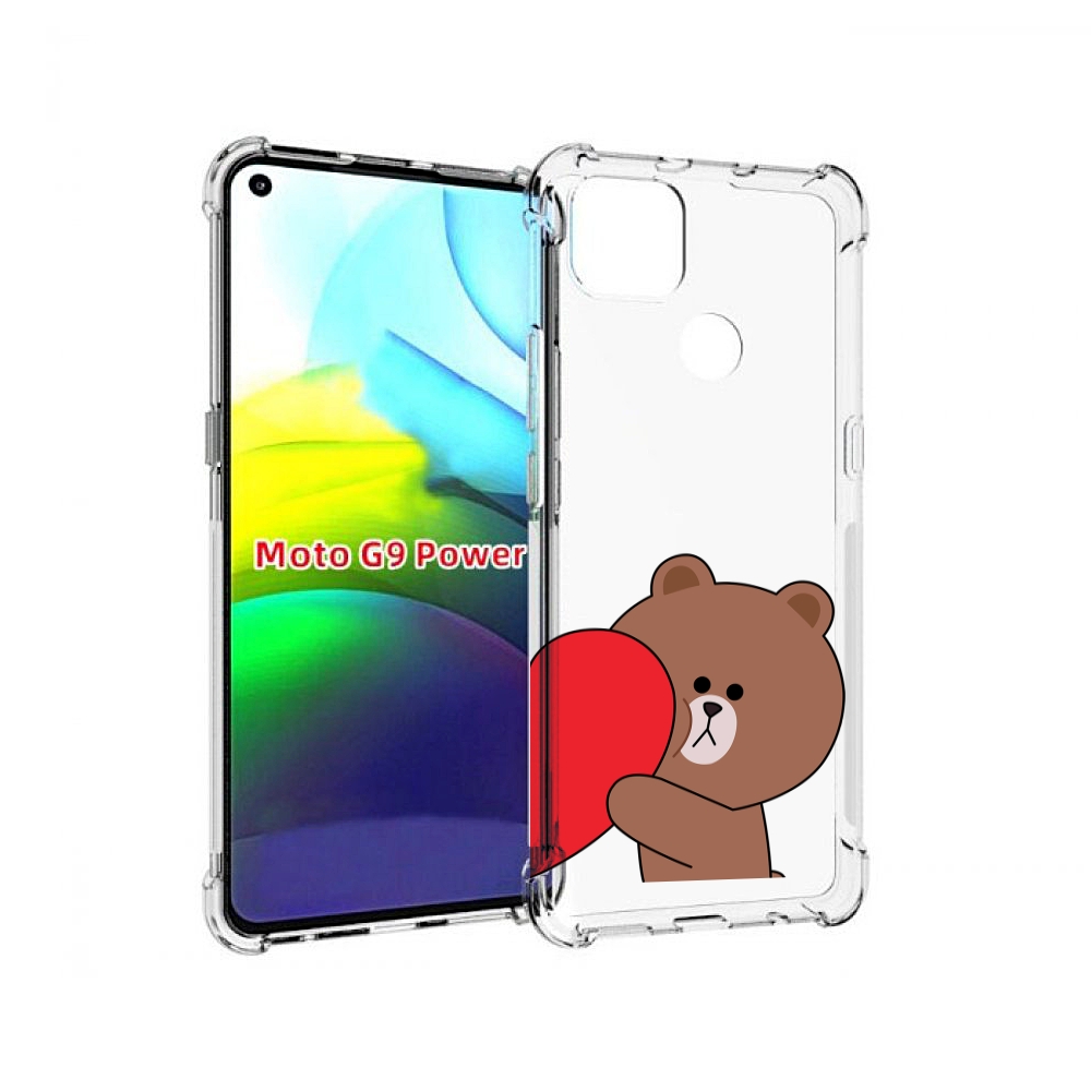 

Чехол MyPads медвежонок детский для Motorola Moto G9 Power, Прозрачный, Tocco