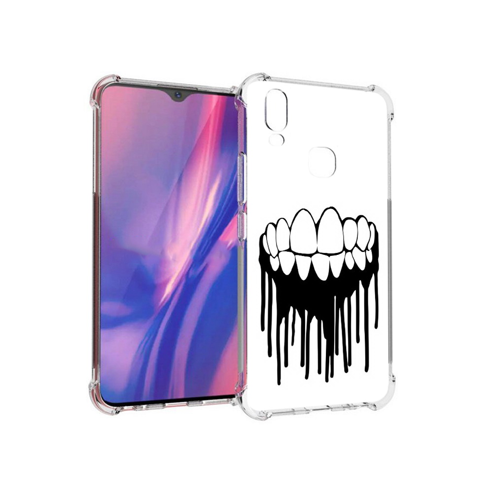 

Чехол MyPads Tocco для Vivo Y11 зубы (PT144890.422.372), Прозрачный, Tocco