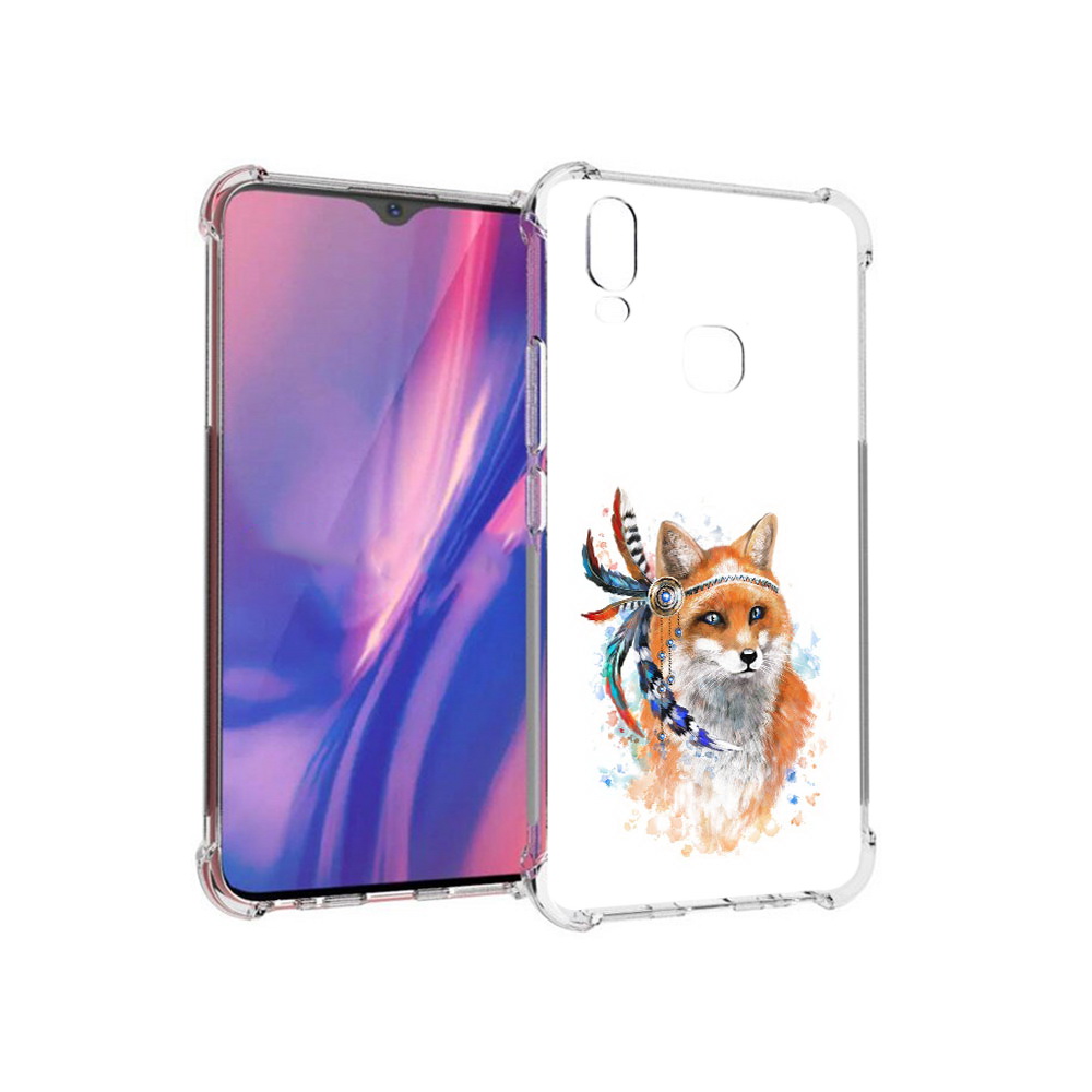 

Чехол MyPads Tocco для Vivo Y11 инду лиса (PT144890.422.377), Прозрачный, Tocco
