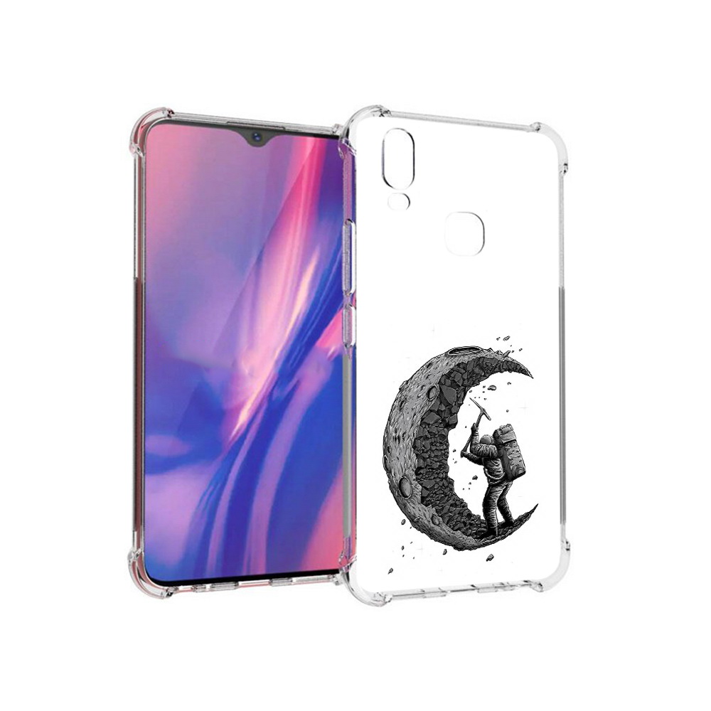 

Чехол MyPads Tocco для Vivo Y11 камненная луна (PT144890.422.384), Прозрачный, Tocco