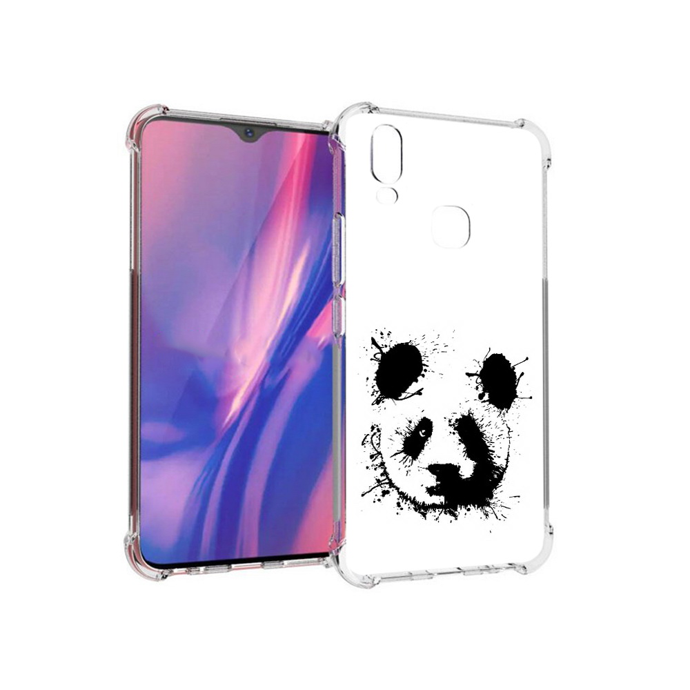 

Чехол MyPads Tocco для Vivo Y11 клякса-панда (PT144890.422.389), Прозрачный, Tocco