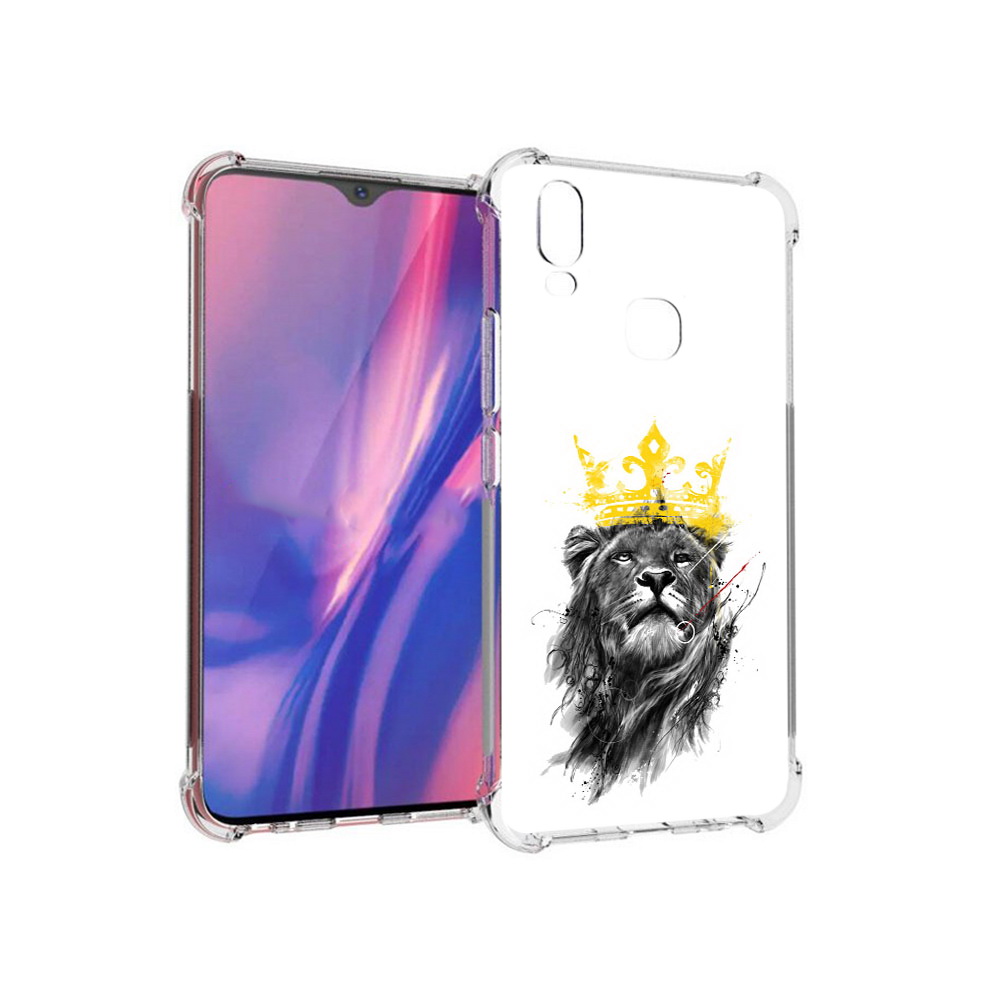 

Чехол MyPads Tocco для Vivo Y11 король-лев (PT144890.422.391), Прозрачный, Tocco