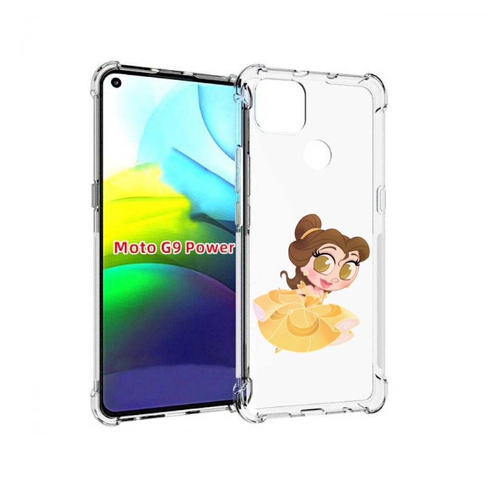 

Чехол MyPads мини-принцесса женский для Motorola Moto G9 Power, Прозрачный, Tocco
