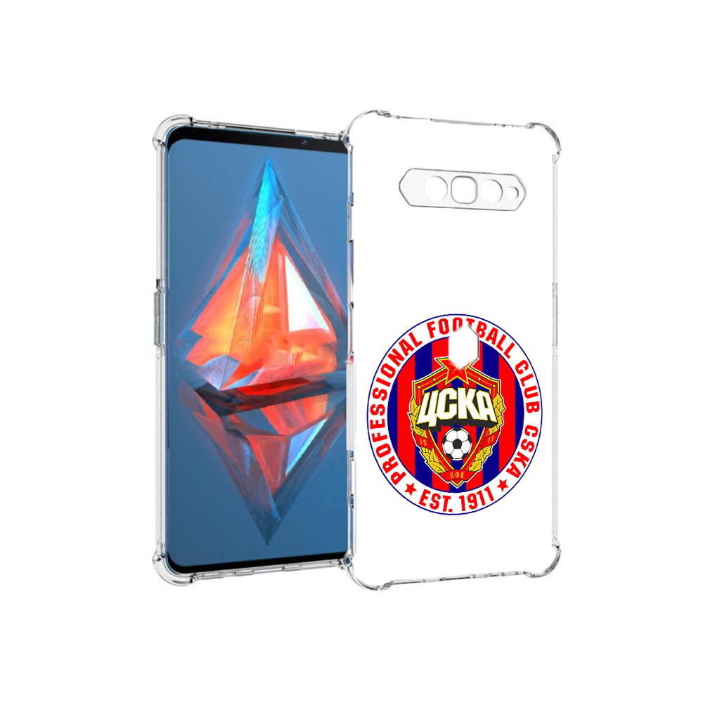 

Чехол MyPads Tocco для Xiaomi Black Shark 4 ФК ЦСК логотип (PT162389.266.178), Прозрачный, Tocco
