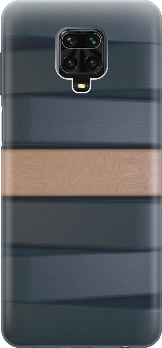 

Чехол на Xiaomi Redmi Note 9s "Бежевая доска", Бежевый;серый, 6337
