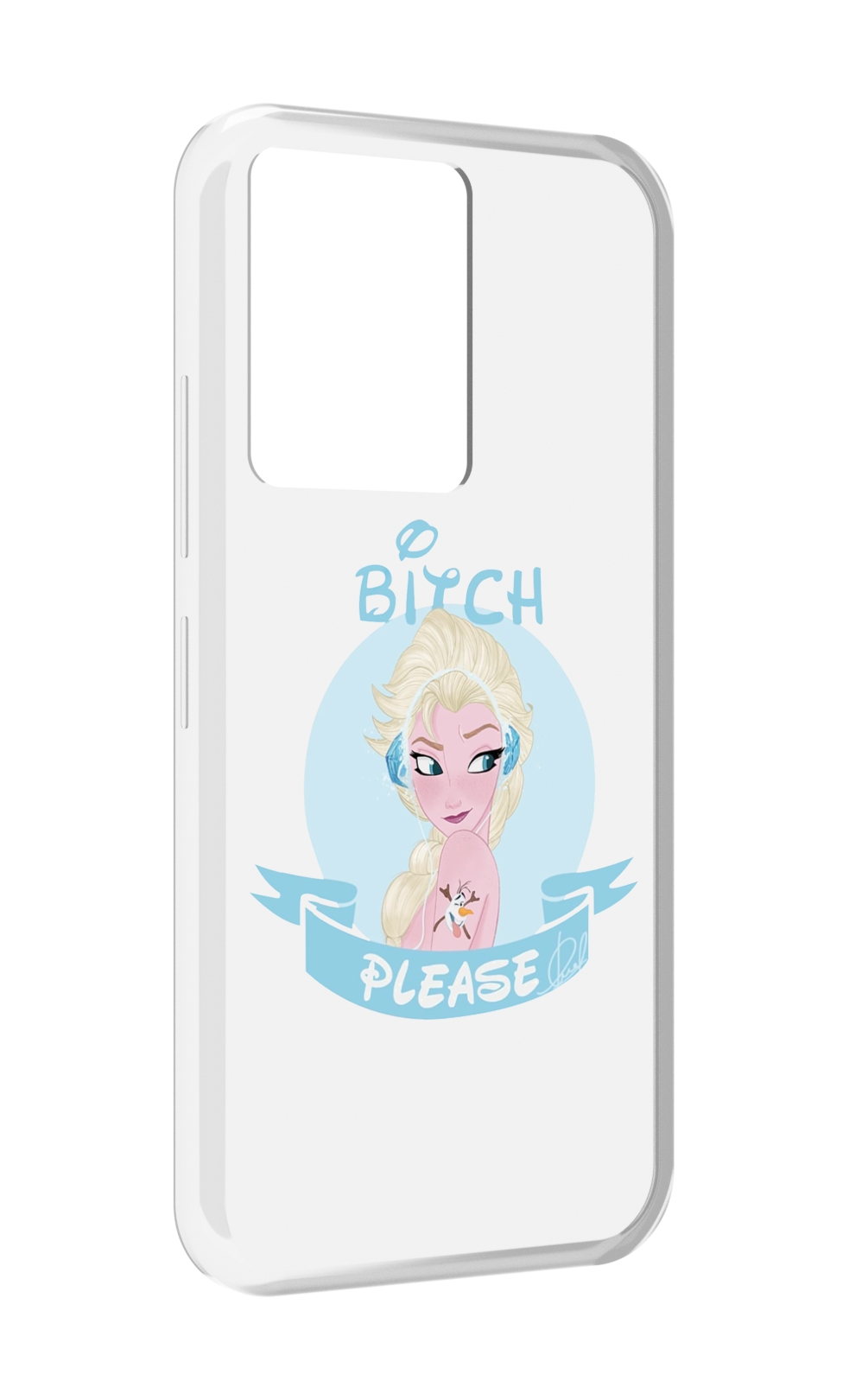 

Чехол MyPads принцесса-из-холодного-сердца женский для Infinix Note 12 5G X671, Прозрачный, Tocco