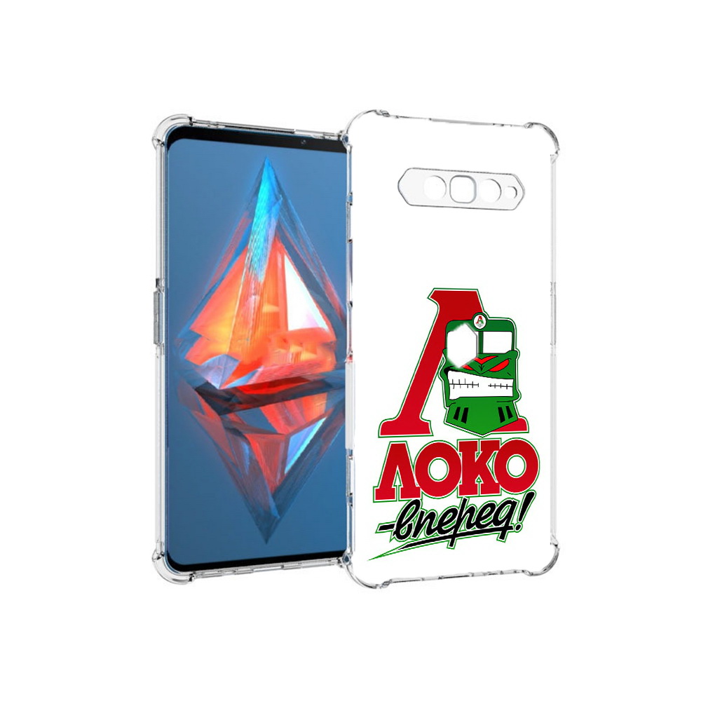 

Чехол MyPads Tocco для Xiaomi Black Shark 4 ФК локо вперед (PT162389.266.181), Прозрачный, Tocco