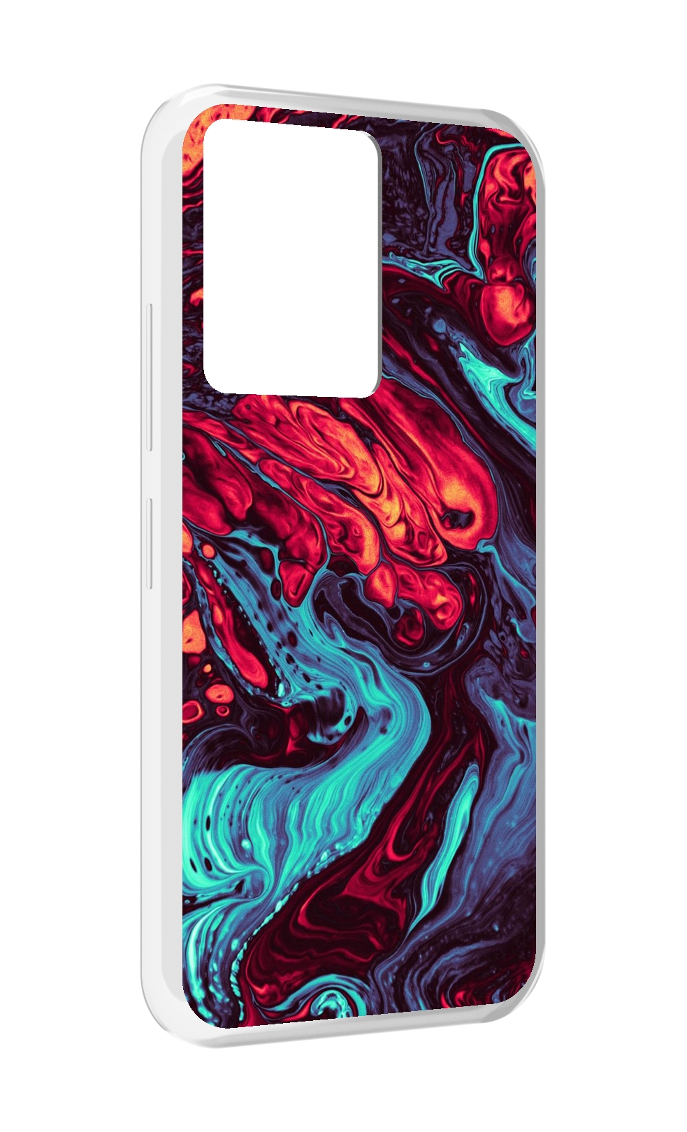 

Чехол MyPads разбавленная краска для Infinix Note 12 5G X671 / Note 12 Pro 5G, Прозрачный, Tocco