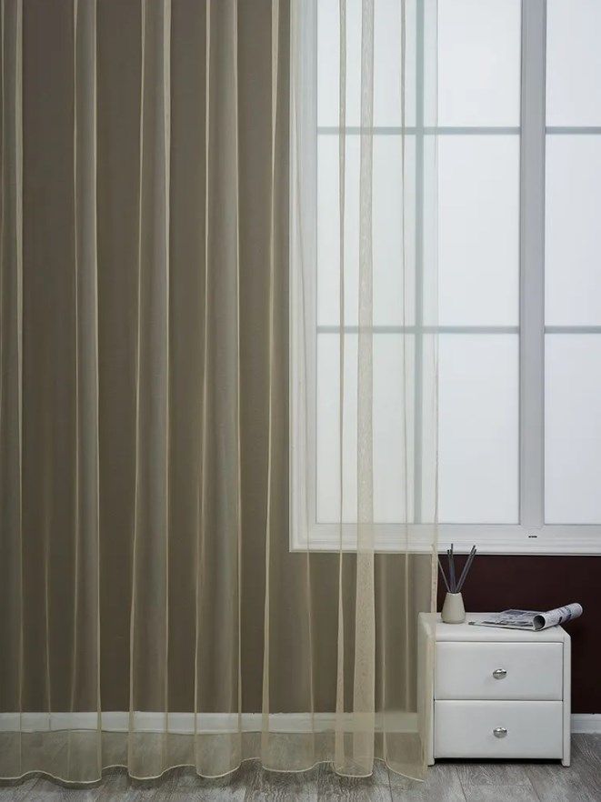 

Тюль сетка высота 220 ширина 400 на шторной ленте, Сетка цветная