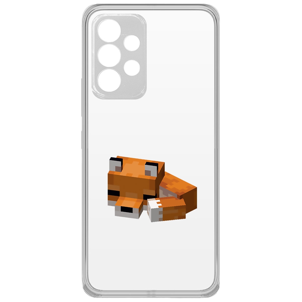 

Чехол-накладка Minecraft-Спящий Лисенок для Samsung Galaxy A33 (A336), Прозрачный
