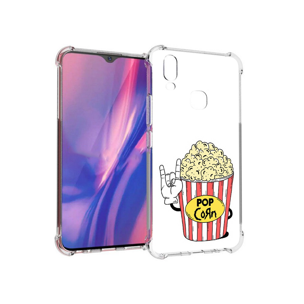 

Чехол MyPads Tocco для Vivo Y11 крутой попкорн (PT144890.422.427), Прозрачный, Tocco