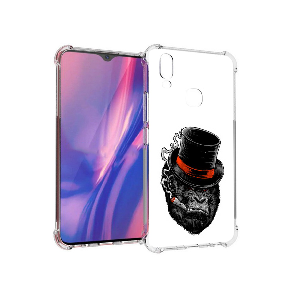 

Чехол MyPads Tocco для Vivo Y11 дизайнерская горилла (PT144890.422.431), Прозрачный, Tocco