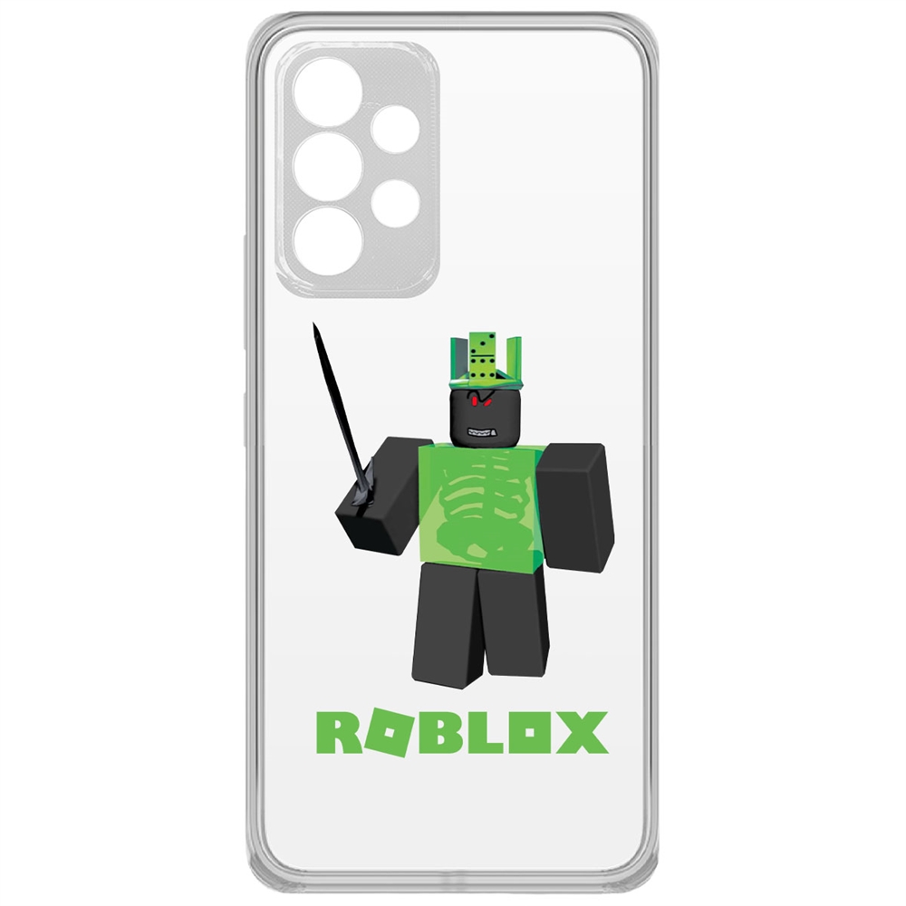 

Чехол-накладка Roblox-1x1x1x1x1 для Samsung Galaxy A33 (A336), Прозрачный