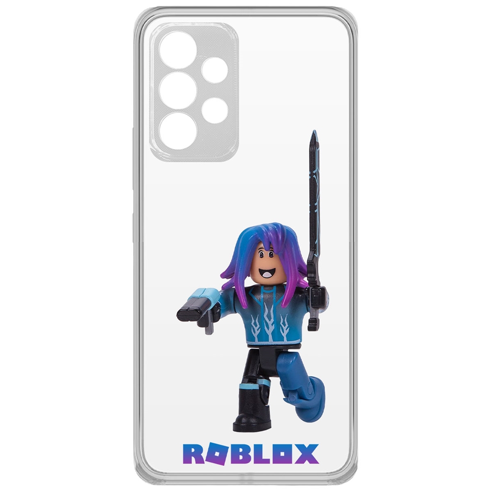 

Чехол-накладка Roblox-Паркурщик для Samsung Galaxy A33 (A336), Прозрачный