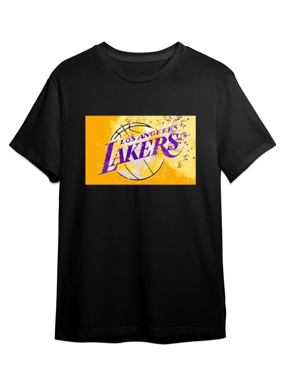 фото Футболка унисекс сувенирshop баскетбол/nba/la lakers 14 черный 2xl