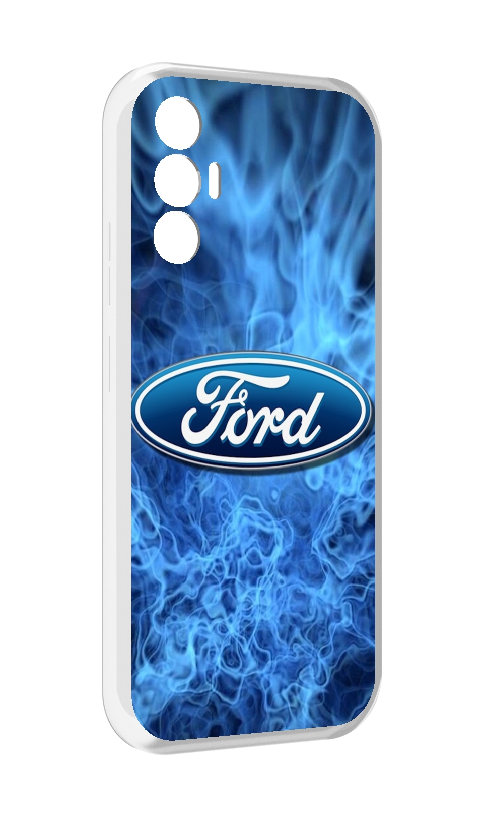

Чехол Mypads Ford 22 М Для Tecno Pova 3, Прозрачный, Tocco