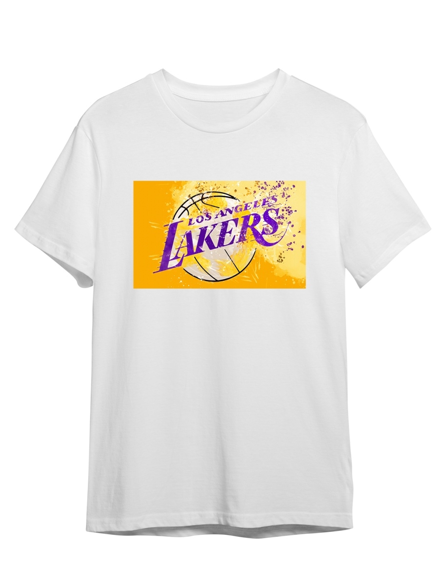 фото Футболка унисекс сувенирshop баскетбол/nba/la lakers 14 белый 2xl