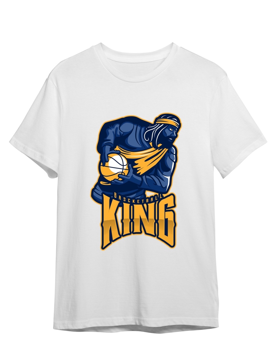 фото Футболка унисекс сувенирshop баскетбол/nba/нба 15 белый s