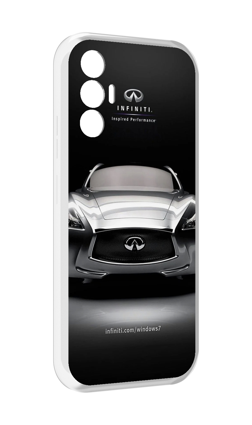 

Чехол Mypads Infiniti 1 Для Tecno Pova 3, Прозрачный, Tocco