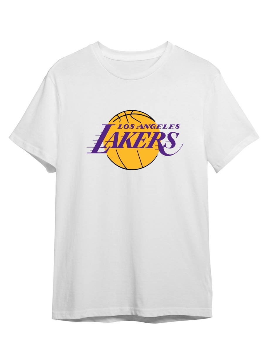 фото Футболка унисекс сувенирshop баскетбол/nba/la lakers 16 белый 2xl