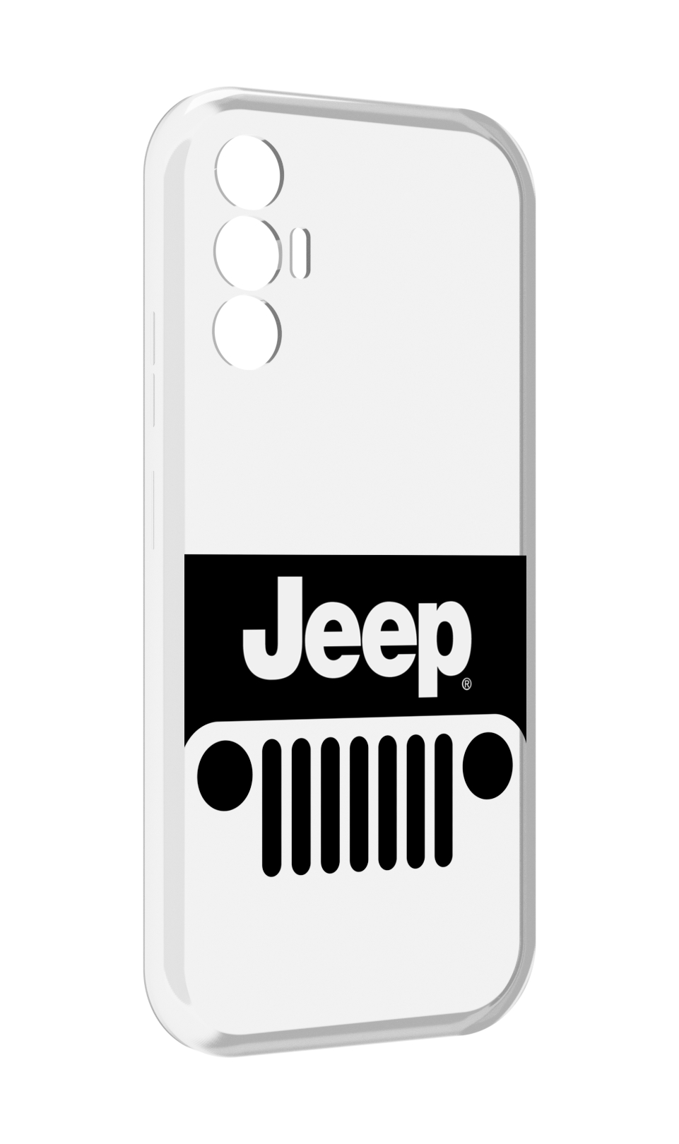 

Чехол Mypads Jeep 3 Мужской Для Tecno Pova 3, Прозрачный, Tocco