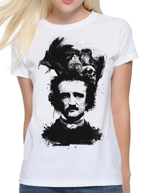 

Футболка женская DreamShirts Studio Эдгар Аллан По 225-edgarallanpoe-1 белая 2XL, Белый, Эдгар Аллан По 225-edgarallanpoe-1