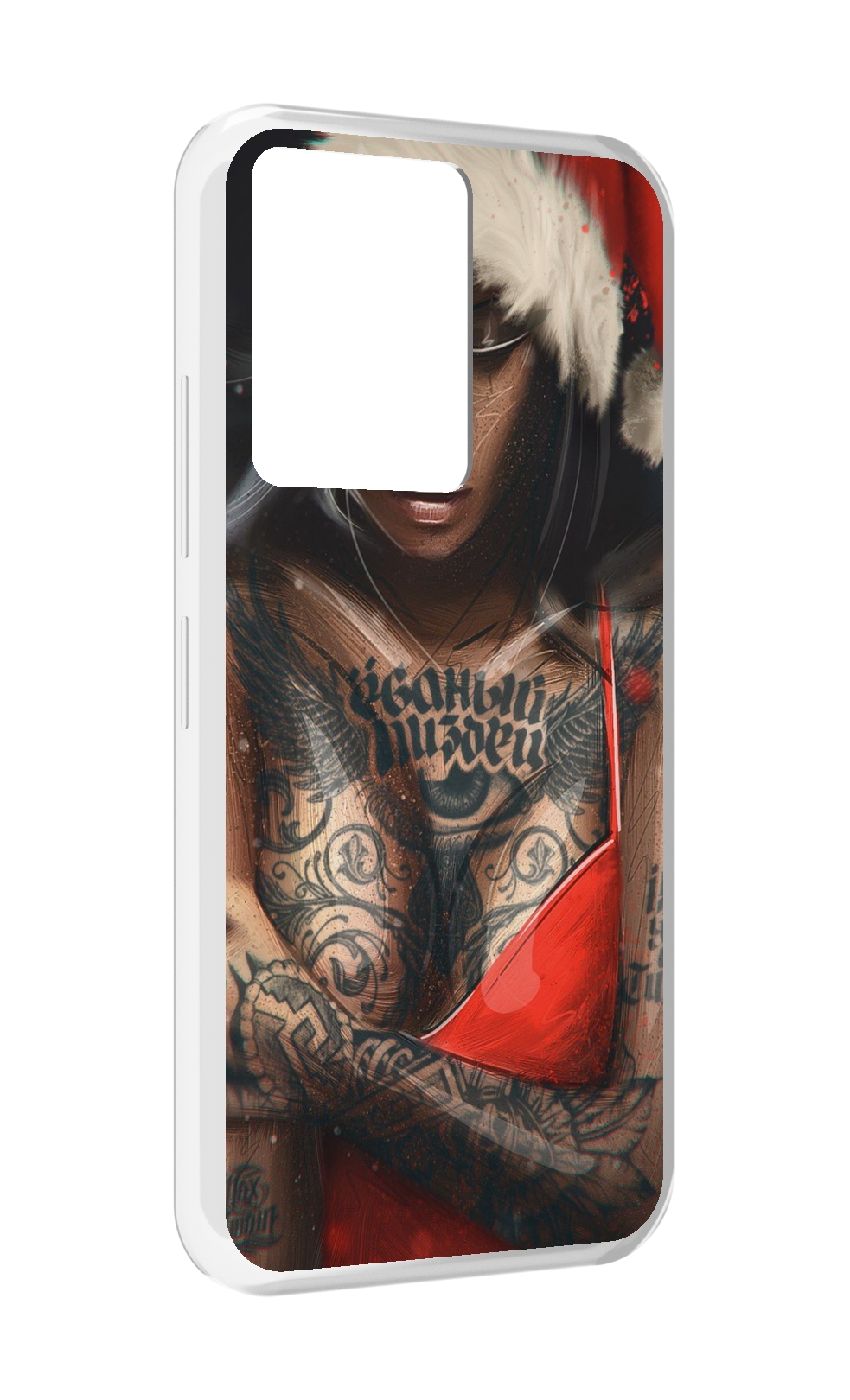 

Чехол MyPads санта-клаус-девушка для Infinix Note 12 5G X671 / Note 12 Pro 5G, Прозрачный, Tocco