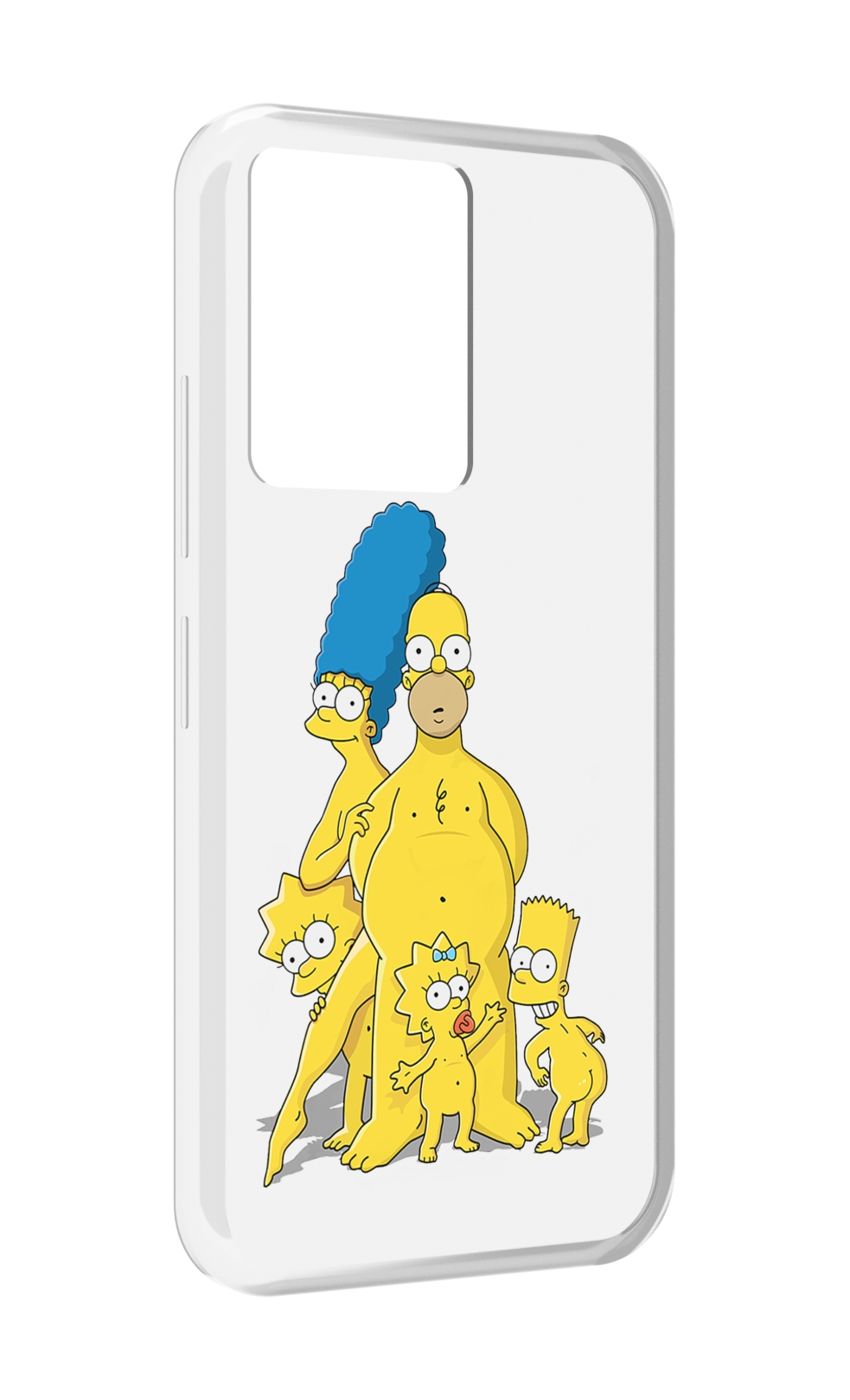 

Чехол MyPads семья-симпсонов для Infinix Note 12 5G X671 / Note 12 Pro 5G, Прозрачный, Tocco