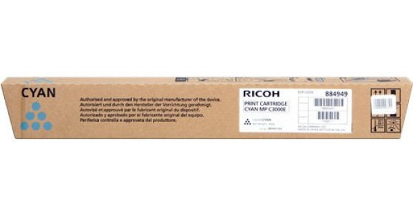 Картридж для лазерного принтера Ricoh SP C820DN-HE-C (821061), голубой, оригинал