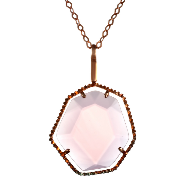 

Колье из серебра 45 см Element47 CL2758_US_002_BLK, стекло ювелирное, CL2758_US_002_BLK