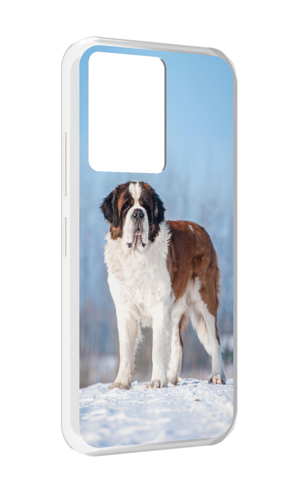 

Чехол MyPads сенбернар для Infinix Note 12 5G X671 / Note 12 Pro 5G, Прозрачный, Tocco